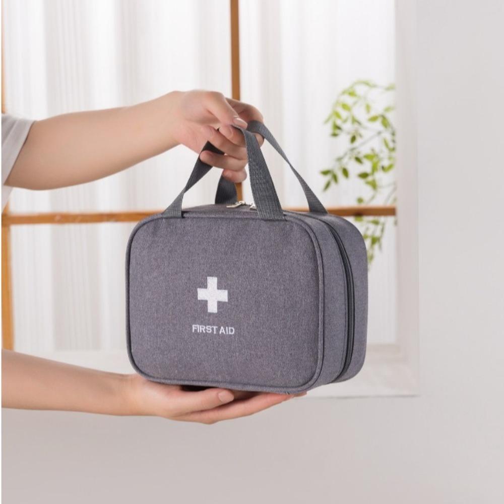 Mehrzweck Notfallmedizinische Tasche mit Fächern Überlebensausrüstung Neu Medikamentenorganisator Reise