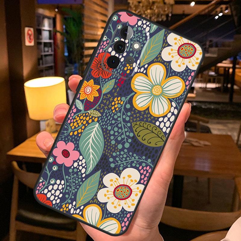 Floral Charm Secret Garden Case For Samsung A12 A22 A32 A42 A52 A72 A14 A24 A34 A54 A50 A51 A71 A13 A33 A53 Cover Shell