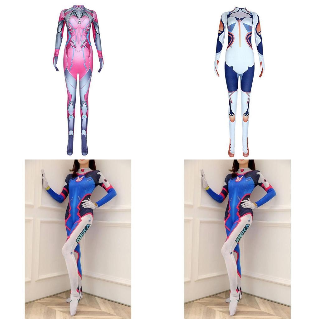 Halloween Cosplay Bodysuit With New Century Evangelion Asuka For Anime And Game Character Dressing
