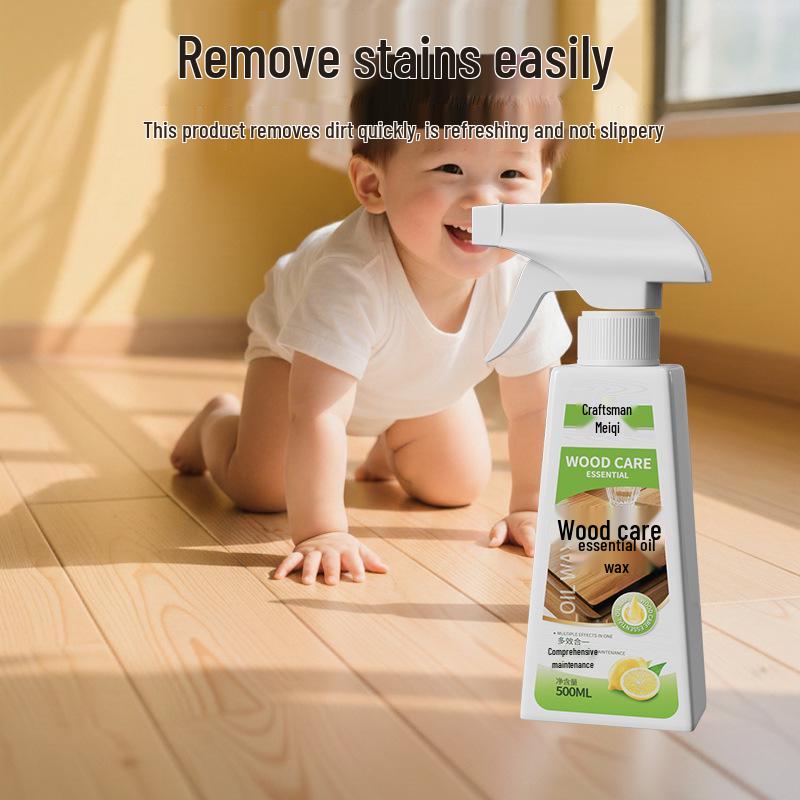 Jiangmeiqi Furniture Wood Floor Essential Oil Wax: Nourishing, Anti-Slip, Anti-Scratch, Brightening & Protection Care.
