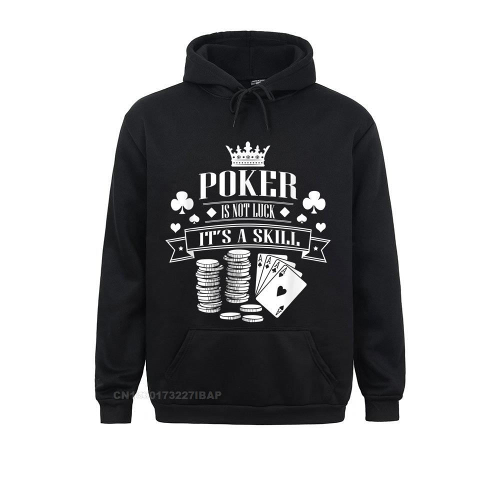 Poker Cool Gambling Casino Card Game Blackjack Crazy Hoodies For Adult