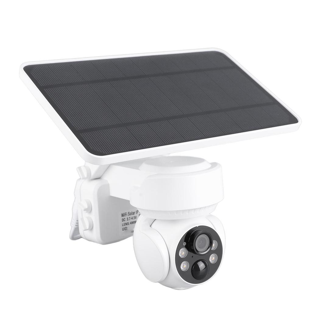 Solar Security Camera Wireless Motion Detection Waterproof Outdoor Solar Panel Surveillance Camera