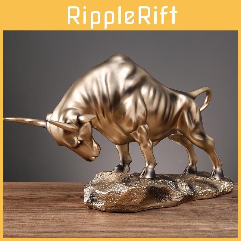 Decorations Cattle Resin Piece For Living Room Tv Cabinet Home Office Gifts