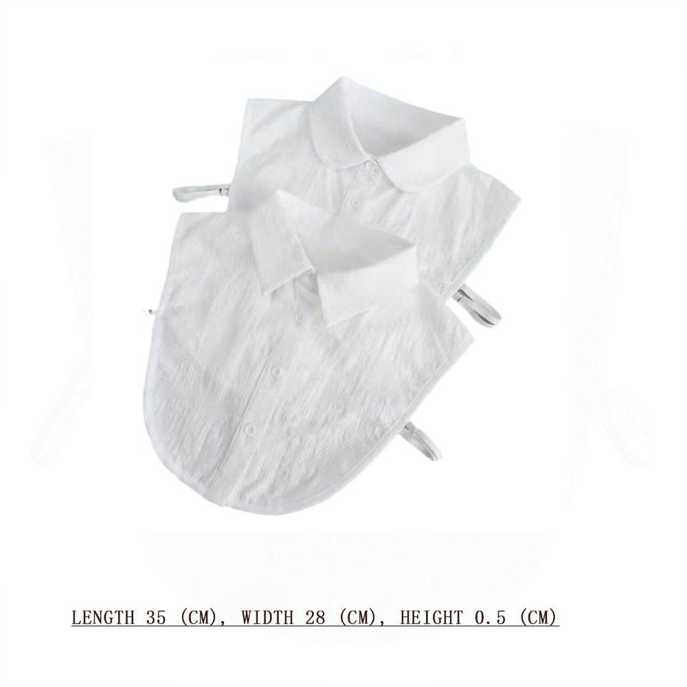 Spitze Falsche Krawatte Baumwolle Damen Falscher Kragen Vintage Hemd Falscher Kragen Frauen