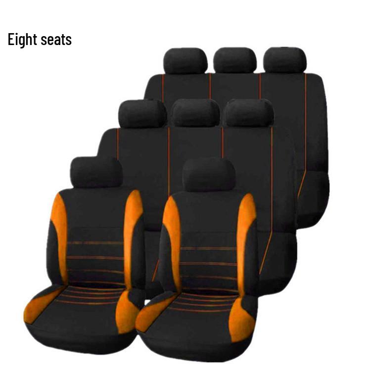 Pokrowiec na fotel samochodowy 7-miejscowy - Tkanina poliestrowa na każdą porę roku