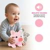 with Wagging Tail Electric Pig Plush Toy Can Walking Stuffed Animal Pig Doll  Interactive Play