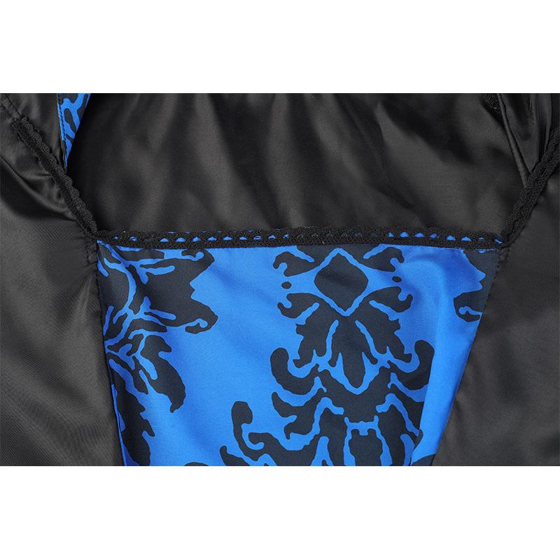 Cosplay Medieval Court Dress Court Vintage Dress Long Sleeve Court Vintage Hooded Pendulum Print