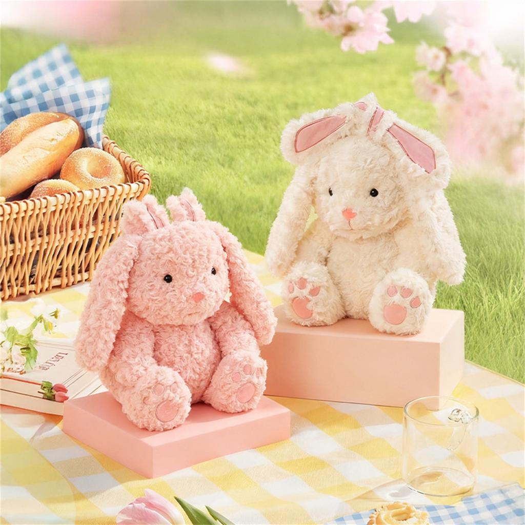 Plush Bunny Stuffed Animal Soft Long Ear Rabbit Doll Plush Toy for Kids and Collectors Suitable for Home Decoration and Gift Giving