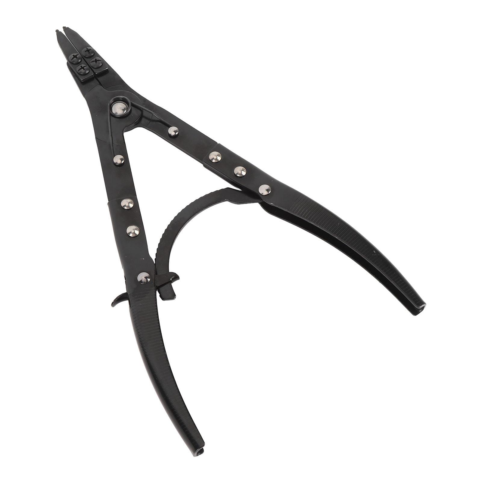 

13in External Spring Circlip Pliers Metal Multi Angle Heavy Duty External Snap Ring Pliers for