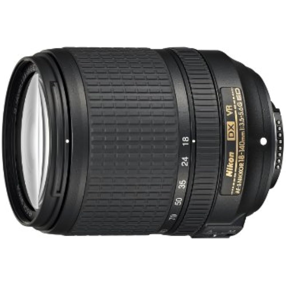 Nikon High Magnification Zoom Lens AF-S DX NIKKOR 18-140mm F/3.5-5.6g ED VR for Nikon DX Format