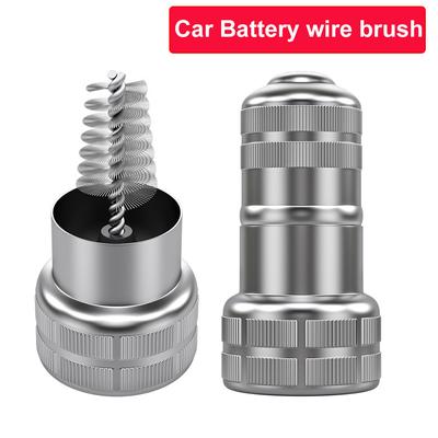 Corrosion Brushes Post Terminal Cable Cleaner Car Battery Wire Brush Battery Post Terminal Cleaner