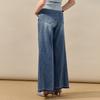 Maxza Natural Cutting Wide Denim Pants Zf05ql002na