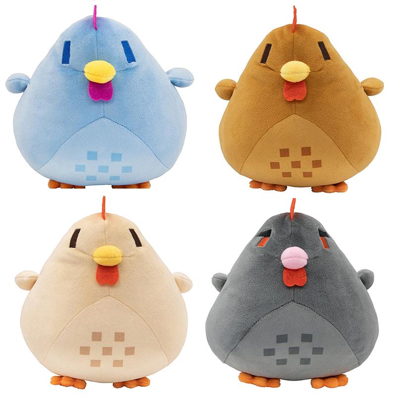 Stardew Valley Huhn Kissen Plüsch weiches Stofftier Spielzeug Geschenk Weihnachtsgeschenk