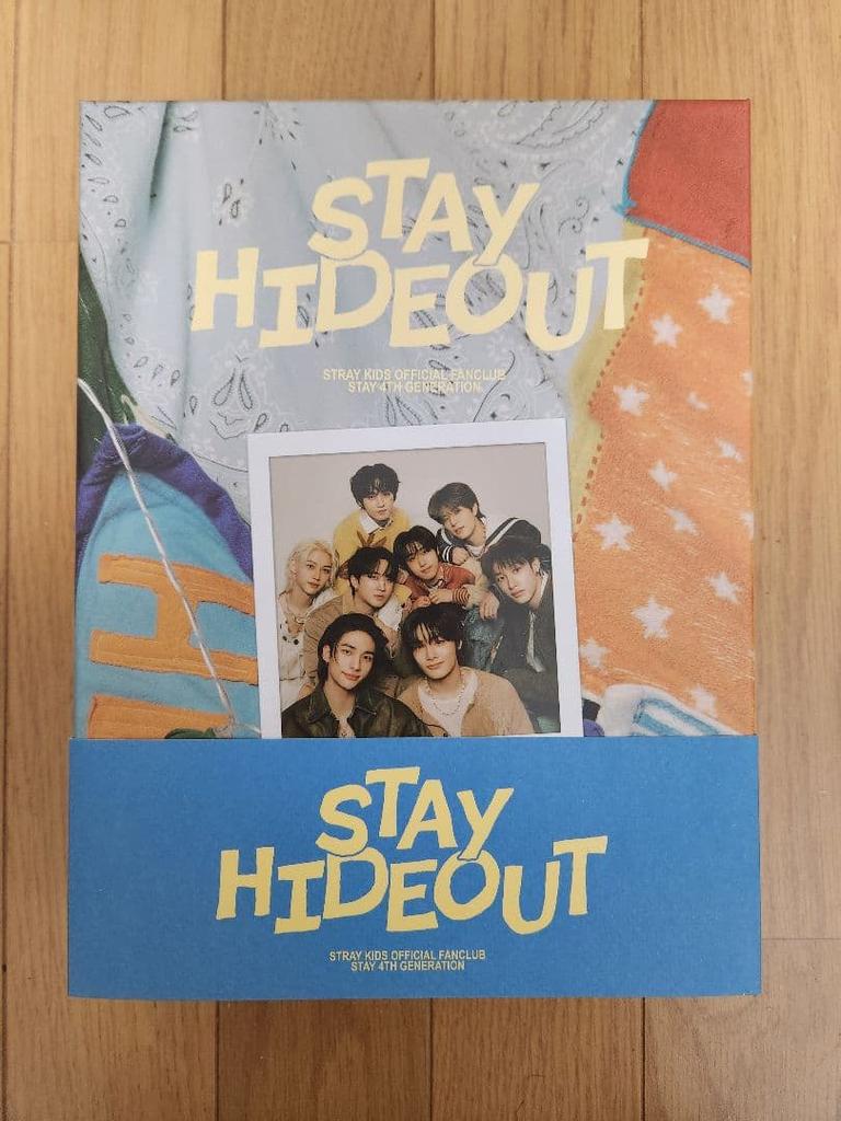 [USED] Strayk Kids Korea FC STAY 4th Term Kit