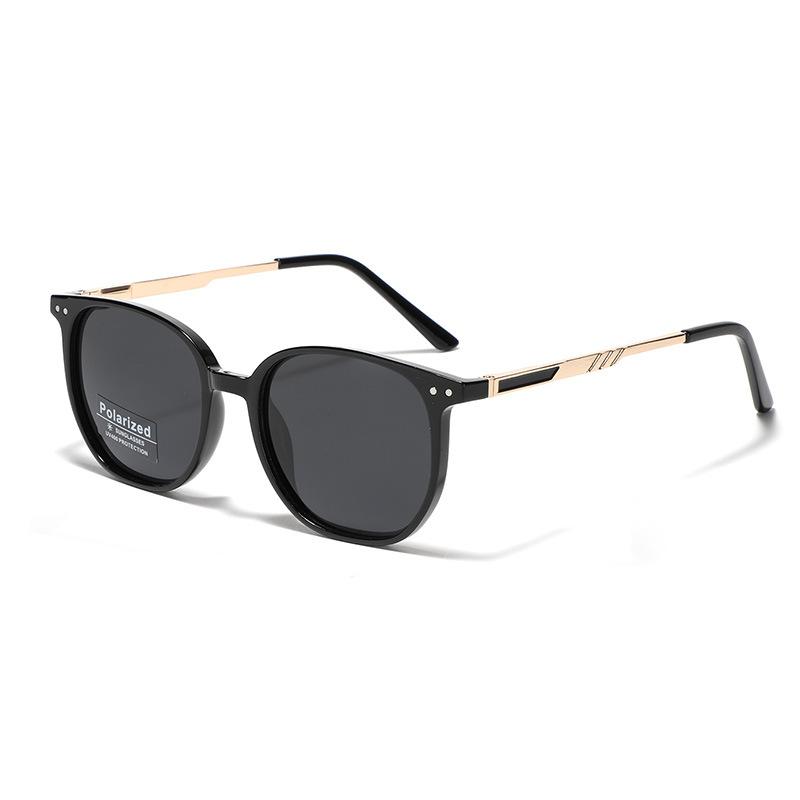 Glasses Square Versatile Polarized Sunglasses Men'S Retro Tr90 Sunglasses Women'S Sunglasses