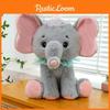 Lovely Plush Elephant Toy Cute Cartoon Pp Cotton Filling Children Gift Doll