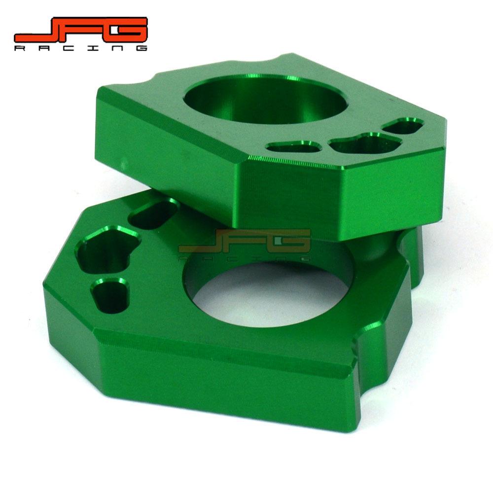 KX125/250F/KXF450 Off-Road CNC Kettenspanner für Hinterradnabe