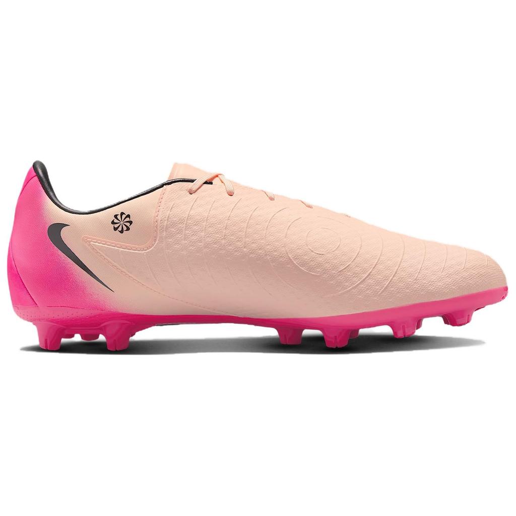 Nike Phantom GX 2 Academy Comfortable Durable HG (Rubber Short Studs) Non-Slip Wear-Resistant Soccer Shoes Men Soccer Shoes Pink FJ2551-800