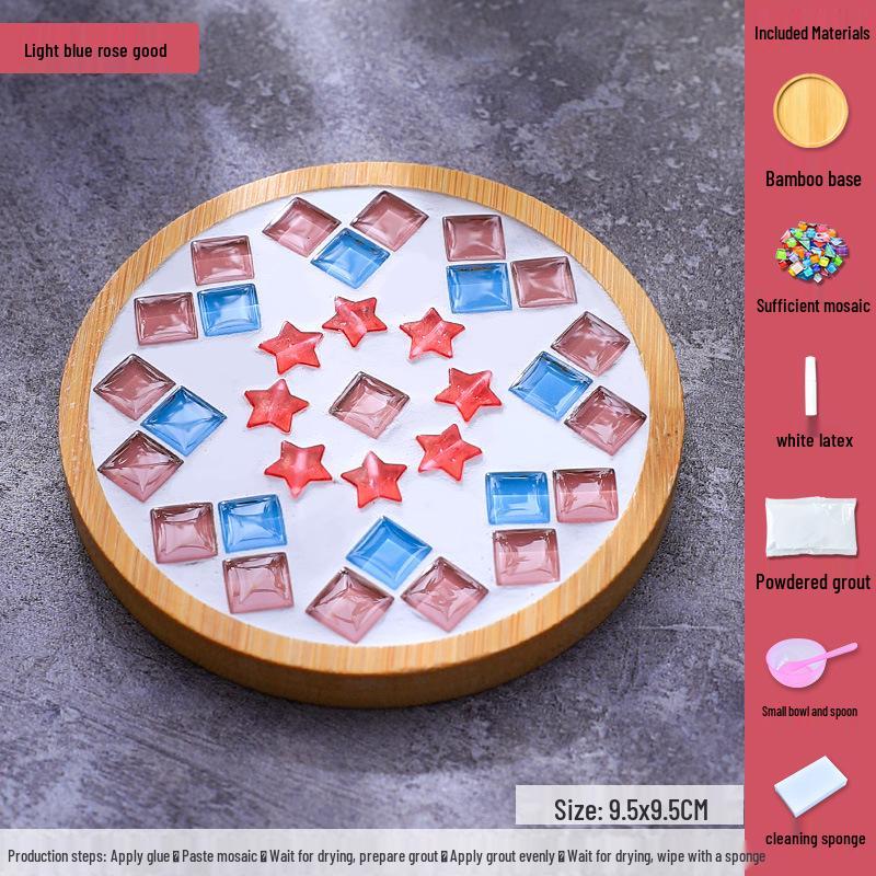 Children s Day Creative Mosaic Coaster Craft Kit - June 1st 2025