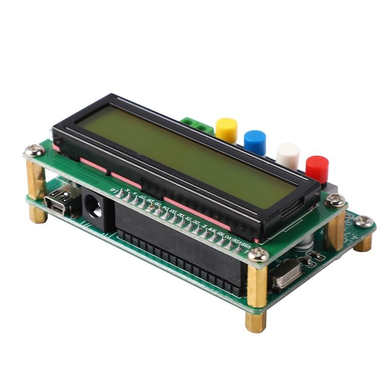 Lc100-A Digital Lcd High Precision Inductance Capacitance L/C Meter Capacitor Tester Frequency 1Pf-100Mf 1Uh-100H Lc100-A + Test