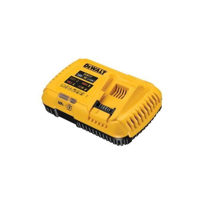 Chargeur - DEWALT - DCB117 - Chargeur rapide XR 12A - Batterie 18V
