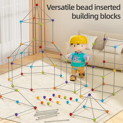 Children'S Diy Building Block Building Block Kindergarten 4D Building Block Creative Toys