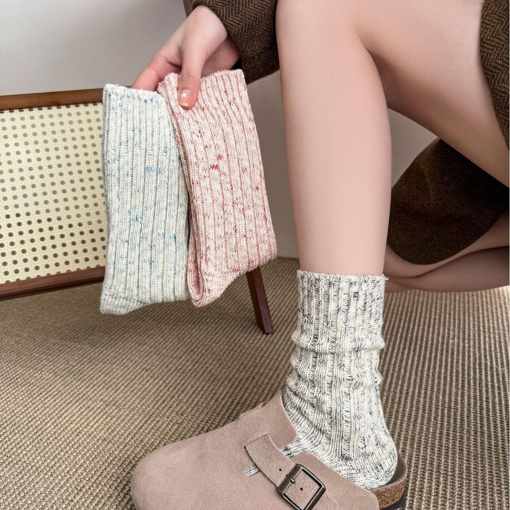 Socks Vintage Thick Socks Socks Cotton And Pile Socks With Strings And Socks For Couples