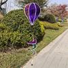 Multifunctional PVC Rotating Hot Air Balloon Wind Spinner for Outdoor Gardens Patios Balcony Weather Proof Ornaments