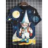 Men's Funny Animal Cat Printed T Shirt Short Sleeved Tee Tops 3D Print O-Neck Shirts Party Summer Casual Men's Clothing Apparel