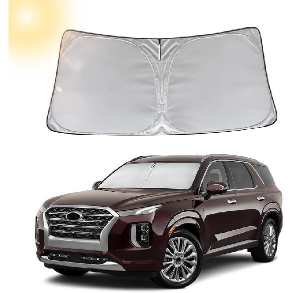 Windshield Sun Shade For Kia Carnival Front Window Shades Cover For 2010-2025 Carnival Windshield Sun Visor Protector Car Accessories