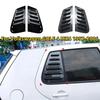 För Volkswagen GOLF 4 MK4 1997-2006 Bakre lamellruta Sidoskydd Trimklistermärke Ventilationsskopa ABS Kolfiber Svart ABS
