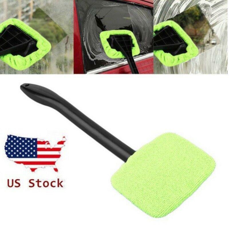 מיקרופייבר לניקוי שמשת קדמית לרכב אוטומטי מנקה מגב זכוכית מברשת כלי לחלונות