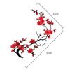 1PC Plum Blossom Repair Fabric Sticker Craft Applique Iron On Patch Banner Clothing Embroidery Sewing Accessories Patchs Flower