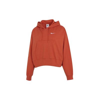 Sweatshirts Women's Red Hooded Moderate Regular DM6418-861