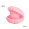 1Pc Cute Mini Color Pearl Mussel Night Light Soft Light Cartoon Shell Lamp Girl Boy Bedroom Nightstand Desktop Decorative Light