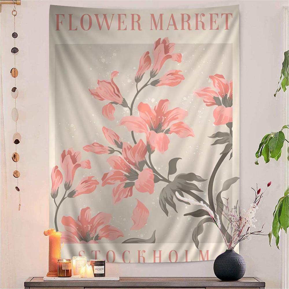 

Matisse Abstract Art Flower Anime Tapestry Hanging Tarot Hippie Wall Rugs Dorm Wall Hanging Sheets 74x94cm(29x37in)