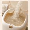 Household Rice Storage Bucket Food-Grade Airtight Container Moisture-Proof Insect-Proof for Rice/Flour Cereal Grain Storage Tank