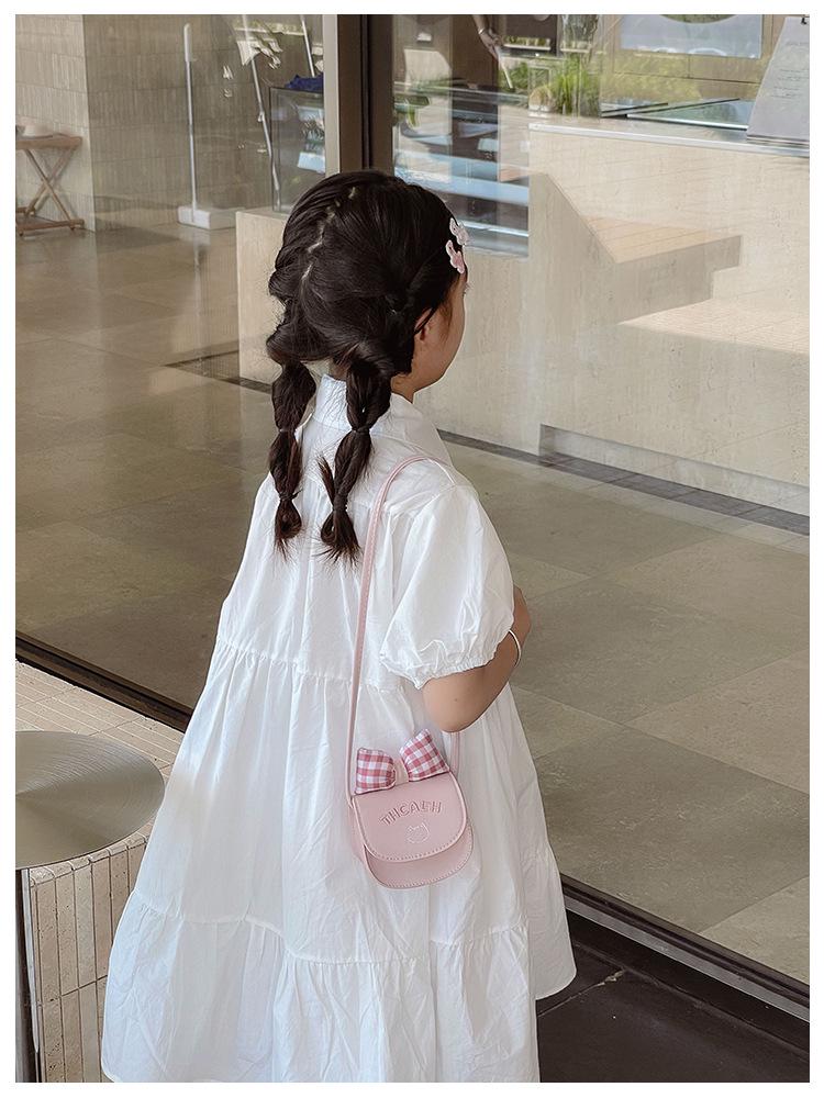 2025 Fashion Girl's Princess Coin & Kitten Shoulder Bag - Cute Small Crossbody for Kids