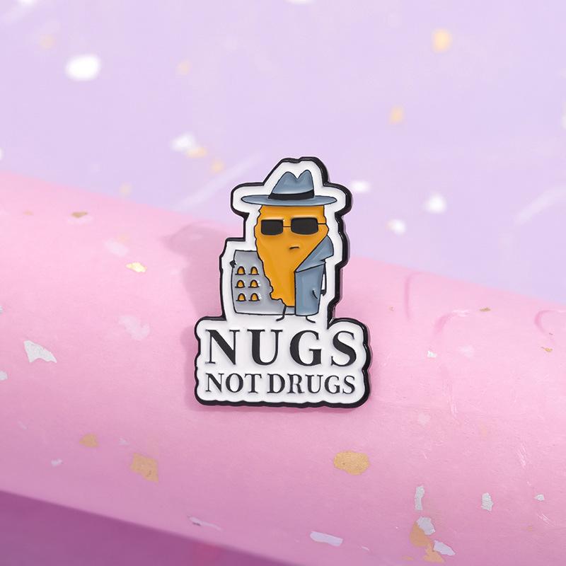 Alloy Engaging Cartoon Brooch Featuring Fun Character Design For Unique Style Choices