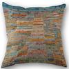 Color CD Pattern Pillowcase Wedding Decorative Linen Pillow Case For Home Pillow Cover 45X45(One Sides)