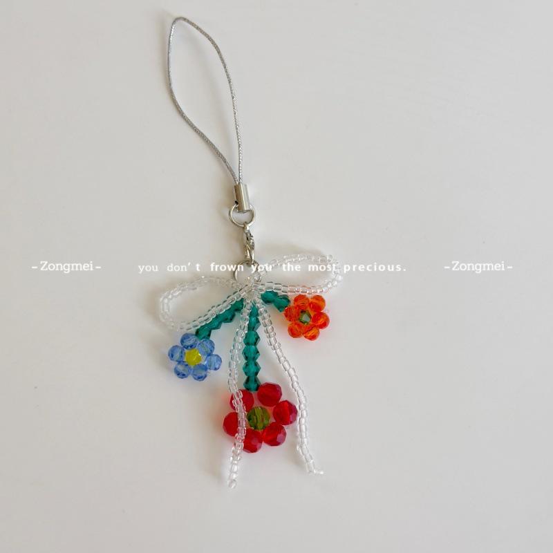 

Korean Sweet Beaded Phone and Keychain Lanyard Ornament