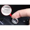 Fit For Defender 110 - Silver Aluminum Side Door Mirror Adjust Knob Ring