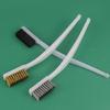 Medium Hard Bristle Brush Ergonomic Handle Not Slip Handle Brush for Gentle Polishing & Maintenance of Collectible Items