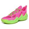 Mens Wide Fit Basketball Shoes Mid-Cut Breathable Mesh Sneakers Youth Sports Training Casual Wear