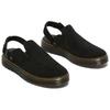 Dr. Martens Unisex Carlson Suede Black Slingback Mule Sandals 27410001