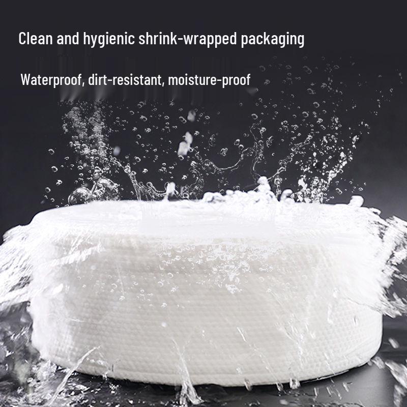 Extra Large Thick Cotton Roll Disposable Face Towels for Makeup Removal and Cleansing