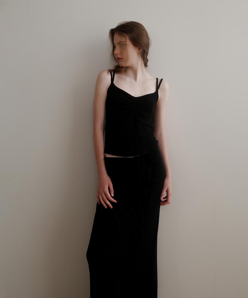 Shearing Mona Skirt_[Black]