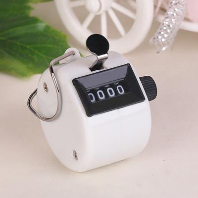 Manual Counter Mechanically Jump Quick Reaction Portable 4 Digit Number Mini Hand Held