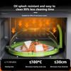 Microwave Food Cover Vented Heat-Resistant Splash Guard Microwave Plate Cover for Food Reheating Cooking Kitchen Home Office