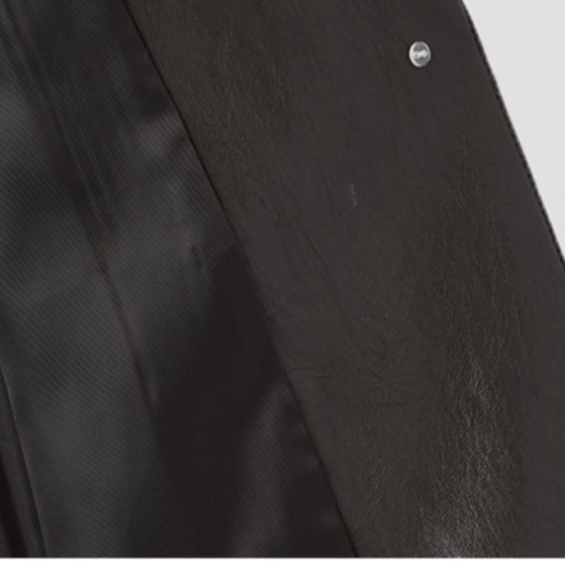 She Smiss Single Button Leather Jacket Swwjkp12050 Dg